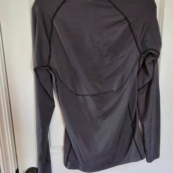 Mens Nike Pro Gray Long Sleeve Dri Fit Shirt Small S - Picture 3 of 3